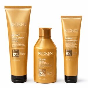 Redken All Soft Kids Hair Care Trio - Gold